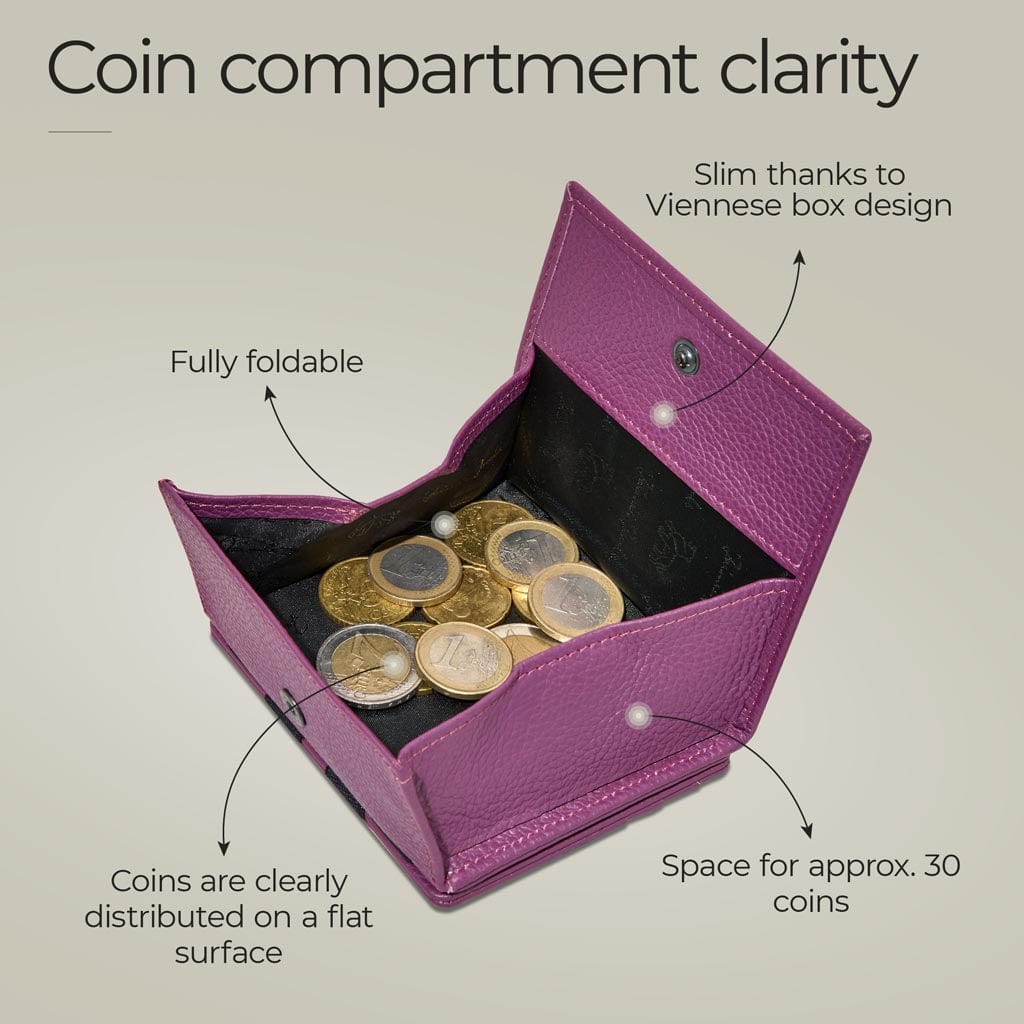 Jaimie Jacobs Geldbeutel Portemonnaie Flap Boy Ladies Edition - Magic Wallet with Coin Pocket Small Women’s Wallet Flap Boy – Elegant Magic Wallet