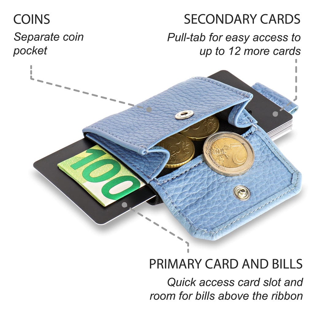 Jaimie Jacobs Nano Boy Pocket Ladies Edition + RFID Protection Card Bundle Nano Boy Pocket wallet Ladies Edition + RFID Protection Card