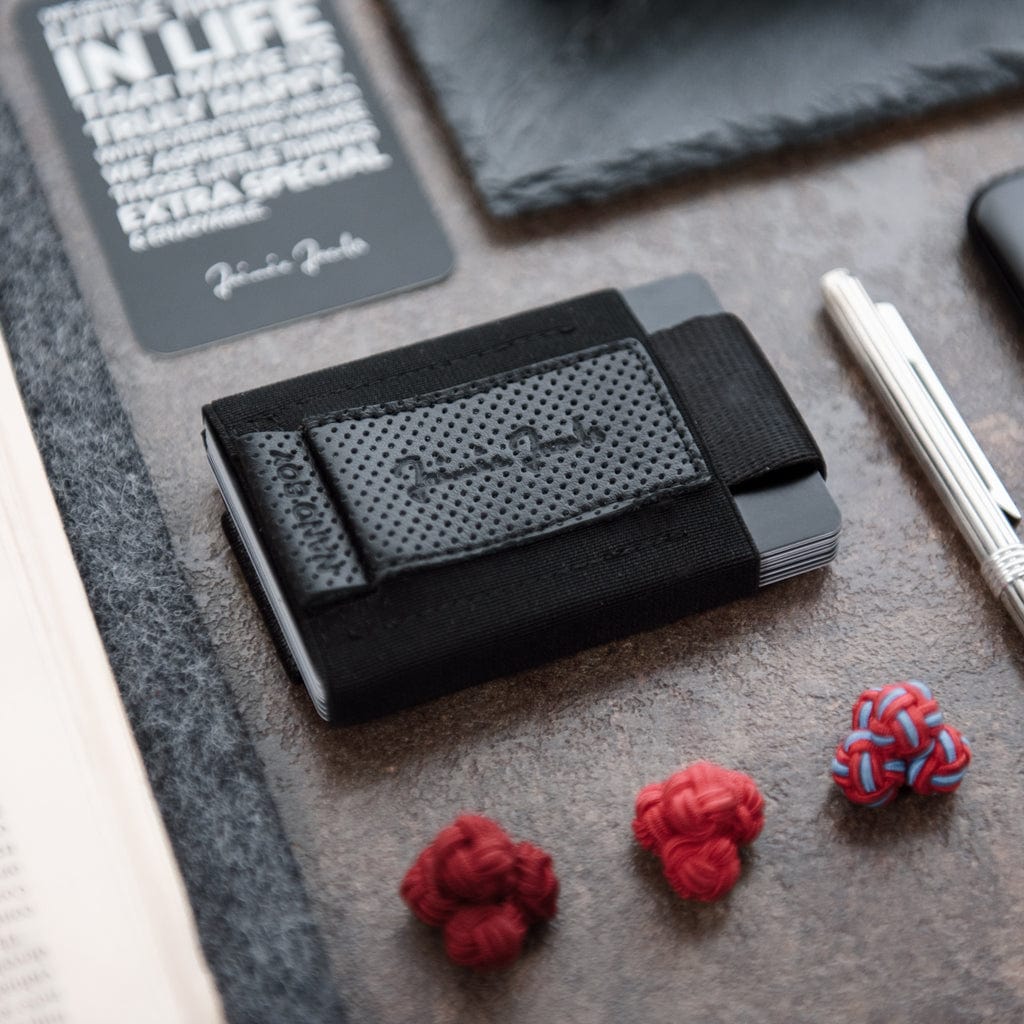 Jaimie Jacobs Geldbeutel Karten Portemonnaie Nano Boy with small elastic coin pocket - Limited Edition Nano Boy mini wallet - Limited Edition