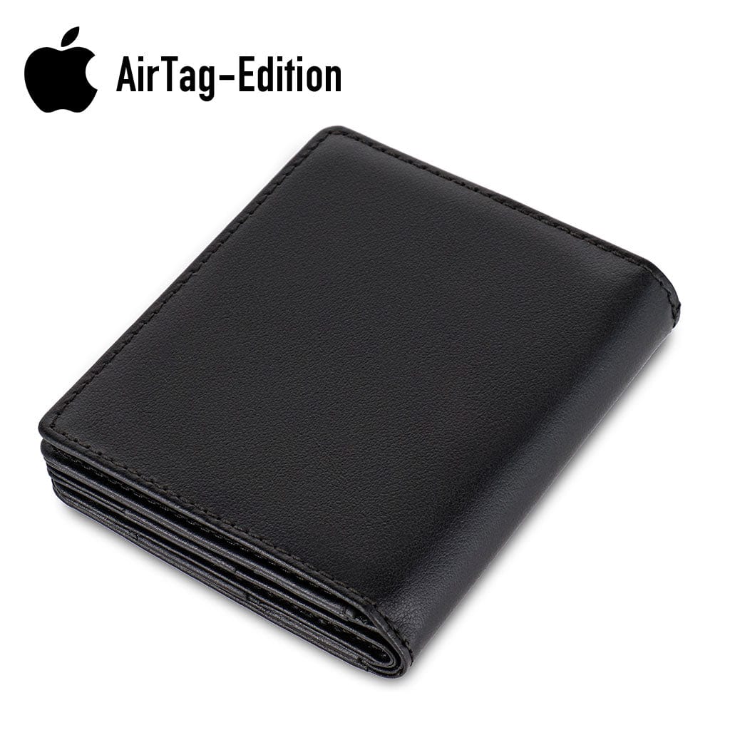 Jaimie Jacobs Geldbeutel Portemonnaie Flapstar AirTag-Edition Magic Wallet with coin pocket Flapstar AirTag-Edition with Coin Pocket Magic Wallet Leather