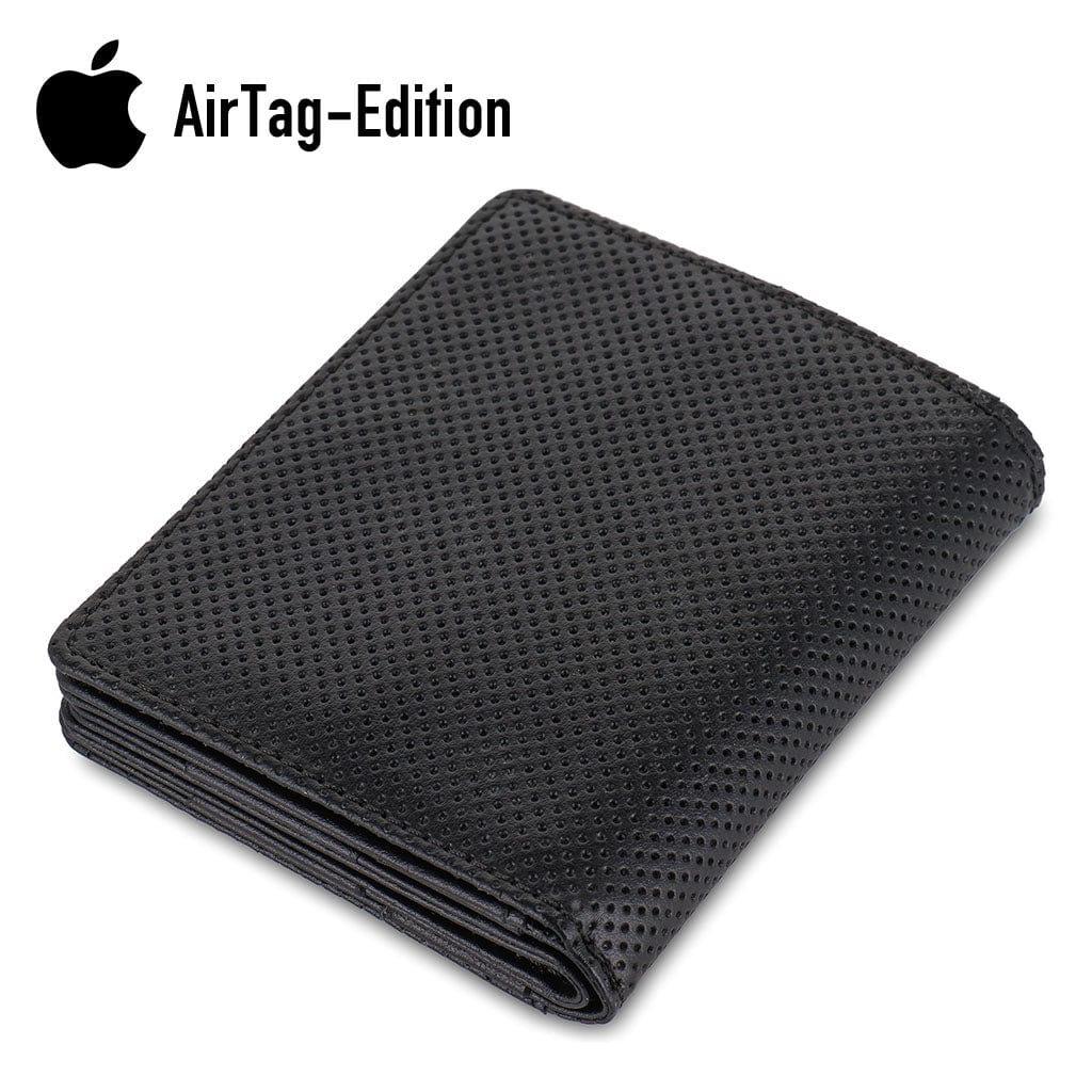 Jaimie Jacobs Geldbeutel Portemonnaie Flapstar AirTag-Edition Magic Wallet with coin pocket Flapstar AirTag-Edition with Coin Pocket Magic Wallet Leather