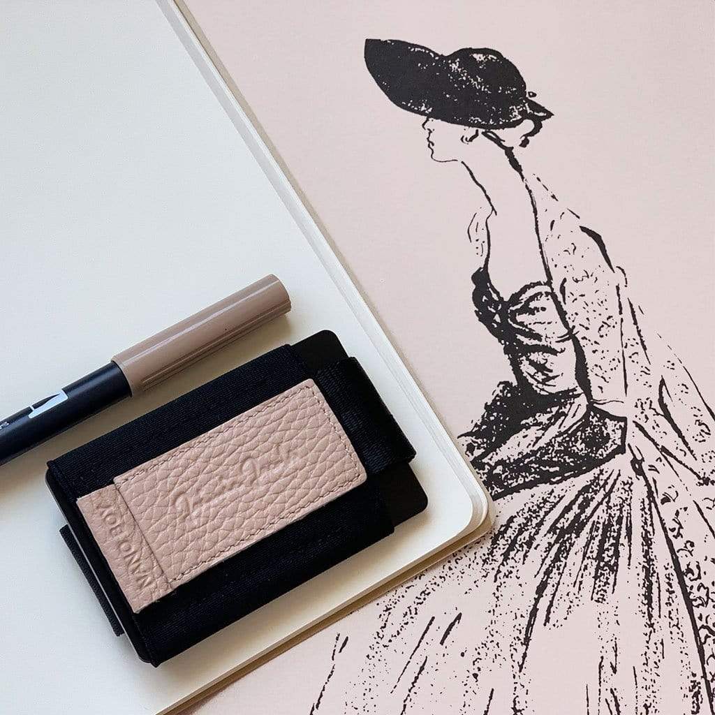 Jaimie Jacobs Geldbeutel Karten Portemonnaie Nano Boy with small elastic coin pocket Ladies Edition Nano Boy mini wallet ladies edition