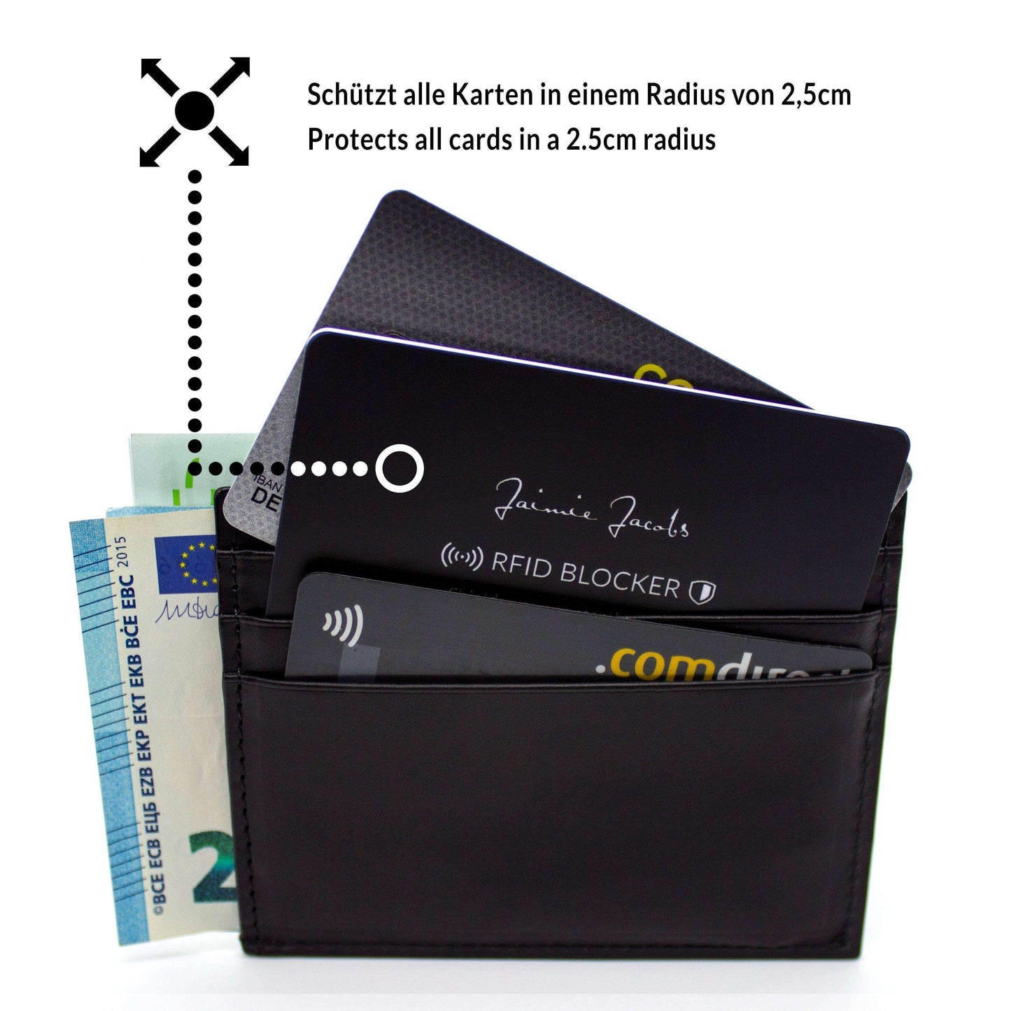Jaimie Jacobs RFID protection card RFID protection card for RFID and NFC cards