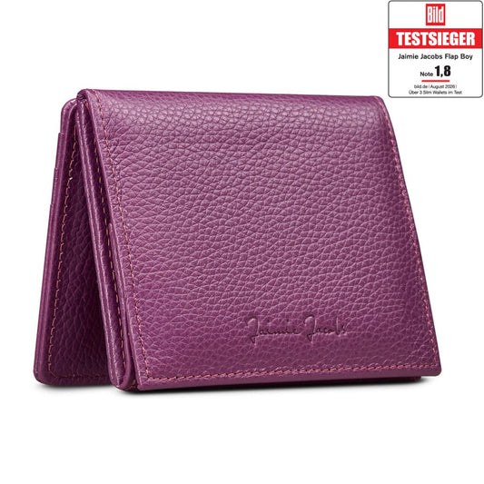 Jaimie Jacobs Geldbeutel Portemonnaie Flap Boy Ladies Edition - Magic Wallet with Coin Pocket Small Women’s Wallet Flap Boy – Elegant Magic Wallet