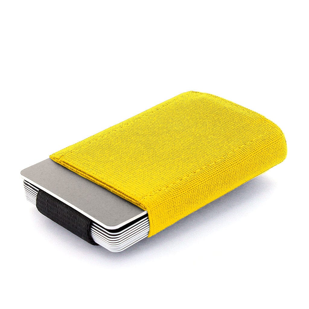 Jaimie Jacobs Geldbeutel Karten Portemonnaie Black Yellow Nano Boy Borussia Dortmund Edition - slim wallet with small elastic coin pocket Nano Boy Borussia Dortmund slim wallet