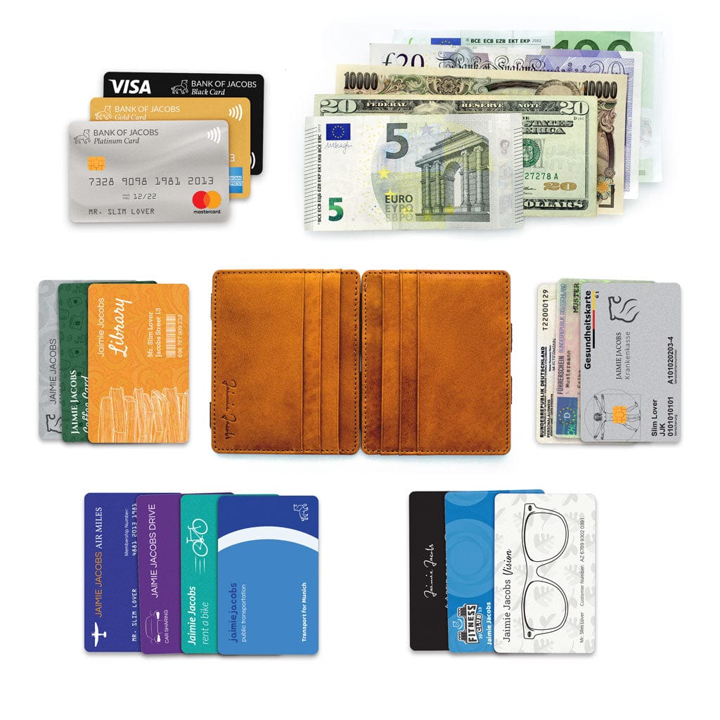 Flap Boy Slim - Portefeuille magique sans pochette à monnaie - Édition limitée