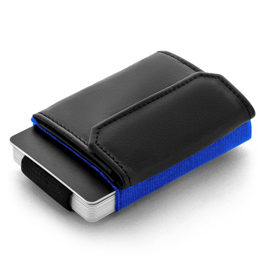 Jaimie Jacobs Geldbeutel Karten Portemonnaie Blue Nano Boy Pocket Hertha BSC Edition - slim wallet with leather coin pocket Nano Boy Pocket Hertha BSC slim wallet