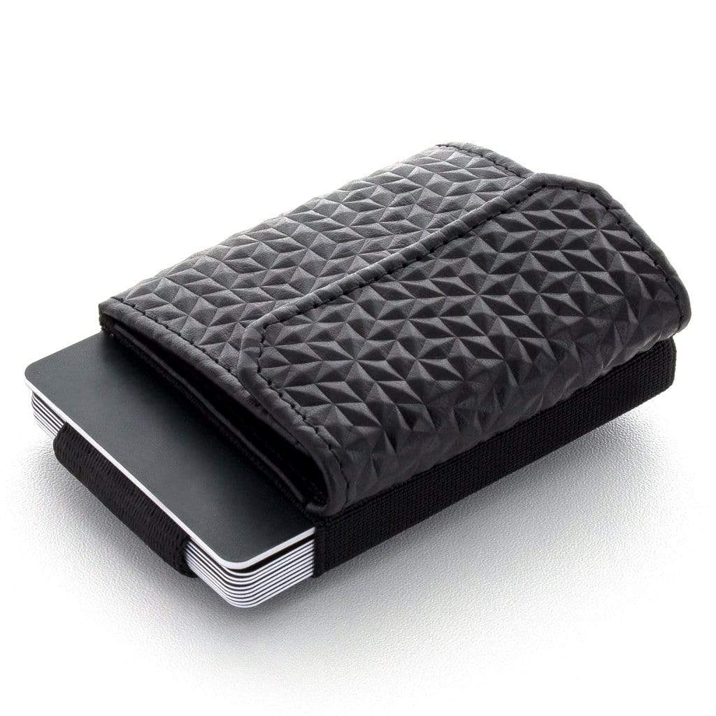 Jaimie Jacobs Geldbeutel Karten Portemonnaie Diamond Black Nano Boy Pocket with leather coin pocket - Limited Edition Nano Boy Pocket with leather coin pocket | small & compact