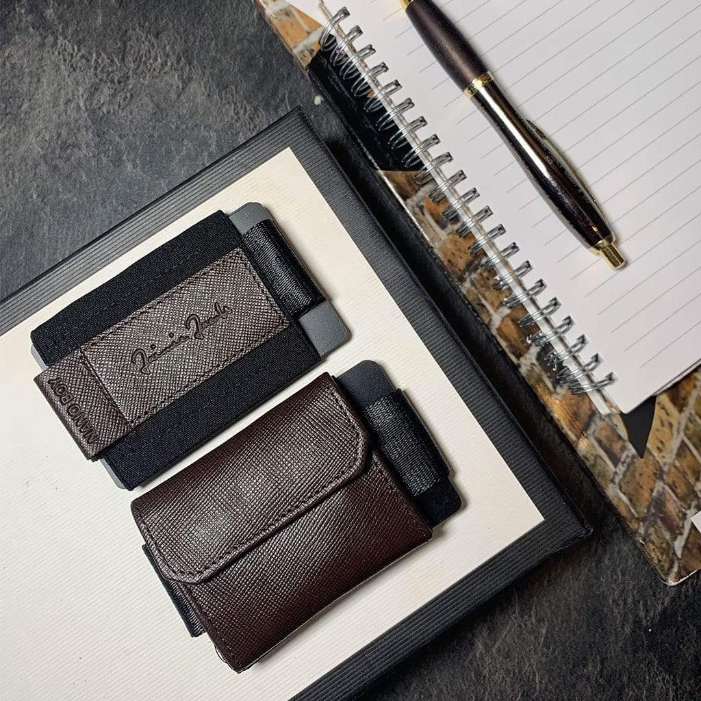 Jaimie Jacobs Geldbeutel Karten Portemonnaie Nano Boy Pocket with leather coin pocket - Limited Edition Nano Boy Pocket with leather coin pocket | small & compact
