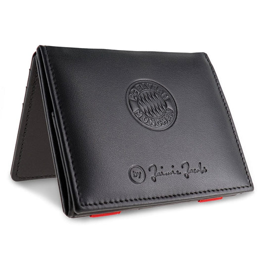 Jaimie Jacobs Geldbeutel Black with Red Flap Boy - FC Bayern Edition Magic Wallet with Coin Pocket jamy jamie jami jakobs