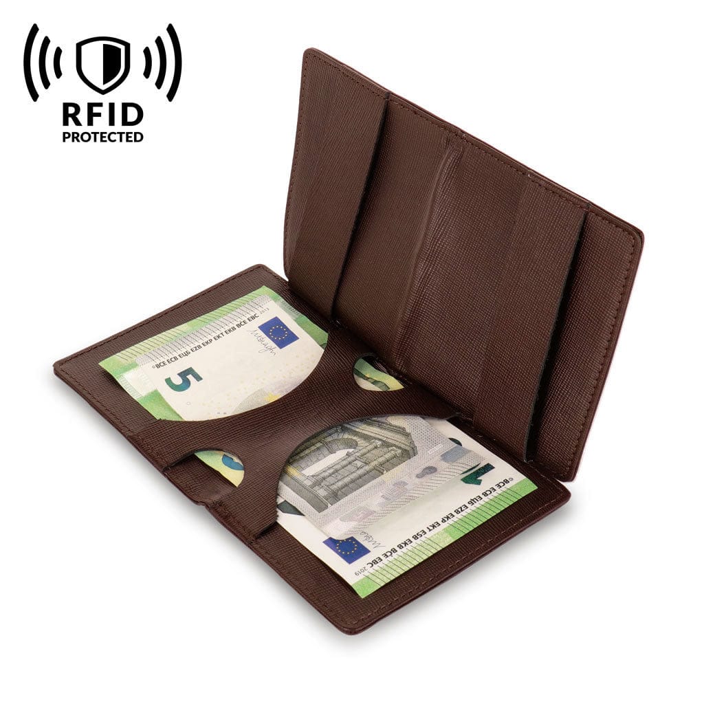 Portefeuille AirTag avec protection RFID, noir