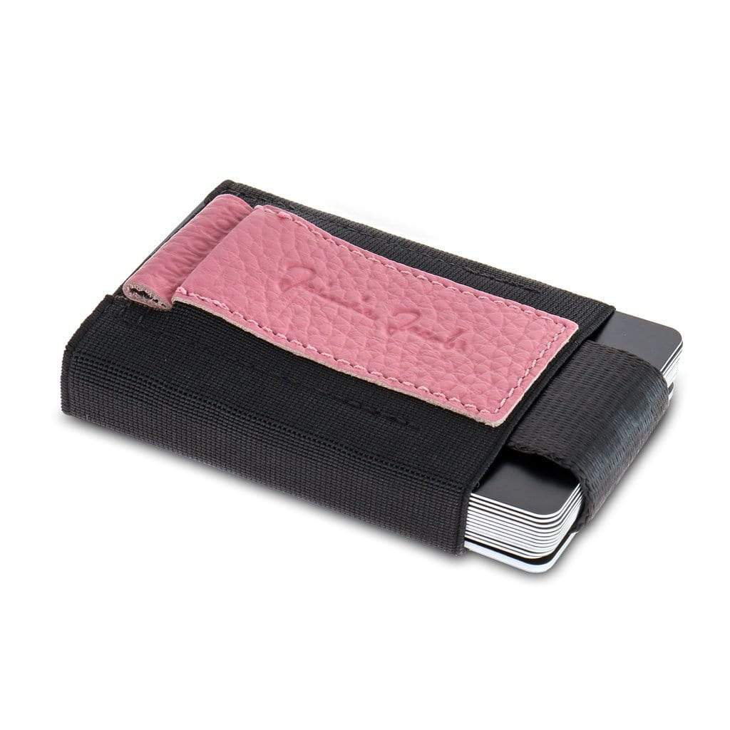 Jaimie Jacobs Geldbeutel Grained Leather Pink Nano Boy with small elastic coin pocket Ladies Edition jamy jamie jami jakobs